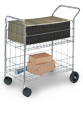 Workspace Organization - Mail Carts - Sturdy products for easy mail distribution.