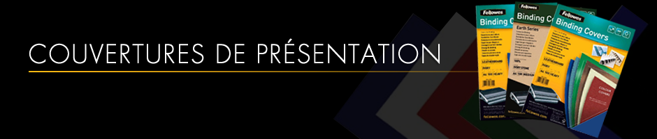 Couvertures de présentation