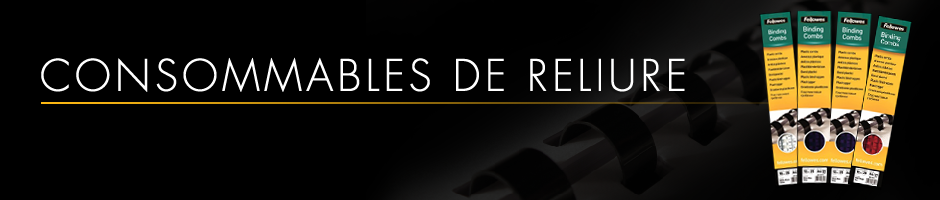 Consommables de reliure