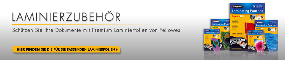 Schützen Sie Ihre Dokumente mit Premium Laminierfolien von Fellowes