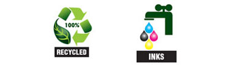 FSC 100% Recycled Inks