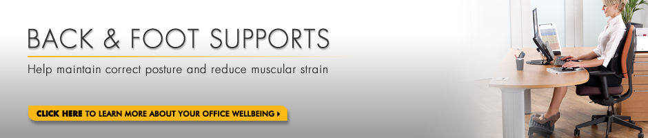 Workspace Ergonomics Back and Foot Supports