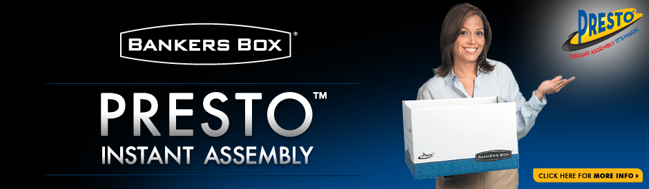 Bankers Box® - Presto™ - Instant Assembly