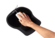 Easy Glide Gel Wrist Rest and Mouse Pad - Black__93730_inuse_Black.png