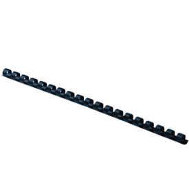 Plastic Combs - Round Back, 1/4", 20 sheets, Navy, 100 pack__52339.png