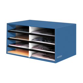 Bankers Box® Literature Sorter - Letter, Cornflower Blue__61103.png