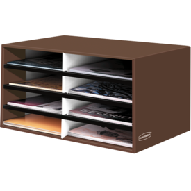 Bankers Box® Literature Sorter - Letter, Mocha Brown__61303.png
