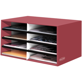Bankers Box®  Literature Sorter - Letter, Persimmon Red__61403.png