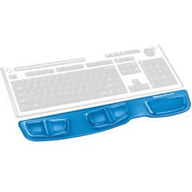 Reposamuñecas para el Teclado de Gel con Canal Ergonómico Azul__9183101_Hero_wKeyboard_blue.png