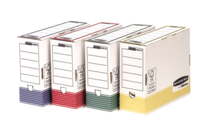 Boîte d'archives SYSTEM format A4 100 mm assortiment de 4 coloris__BB_SystBlue100mmA4TransFileAss_00391_G.png