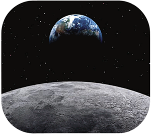 Alfombrilla para Ratón Rectangular Rígida Tierra y Luna__EarthAndMoon_MouseMat_58715_F.png