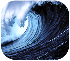 Alfombrilla para Ratón Rectangular Rígida Olas__Wave_MouseMat_58713_F.png