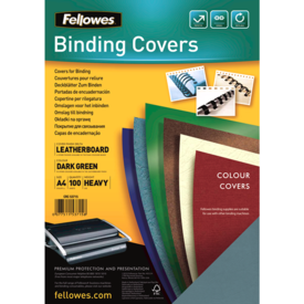 Couvertures Delta Grain Cuir Certifiées FSC-Vert Foncé A4__leathergrain_front_53715.png