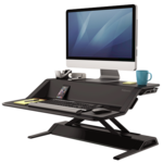 Lotus™ Sit-Stand Workstation - BlackLotus