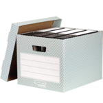 Style Storage Box Green/White 4pk
