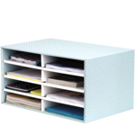 Desktop Sorter Green/White 1pk