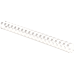Plastic Combs - Oval Back, 1-1/4", 230 sheets, White, 50 pk__52396.png
