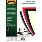 FSC Certified Linen Textured Covers - Royal Blue A4__5381502_409743_RoyalBlueLinen_100PK_TY.png