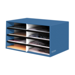 Bankers Box® Literature Sorter - Letter, Cornflower Blue__61103.png