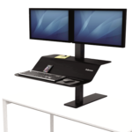Lotus™ VE Sit-Stand Workstation –Dual 