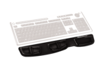 Reposamuñecas para el Teclado de Gel con Canal Ergonómico Negro__9183201_Hero_wKeyboard_Black.png