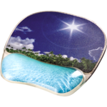 Photo Gel™ Mouse Pad Wrist Support - Tropical Beach