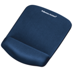 Alfombrilla con reposamuñecas Foam Fusion PlushTouch™ - Azul