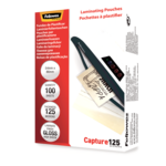 Glossy 125 Micron Card Laminating Pouch - 54x86mm