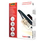 Glossy 125 Micron Card Laminating Pouch - 75x105mm