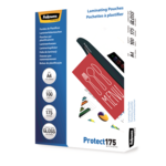A4 Glossy 175 Micron Laminating Pouch - 100 pack