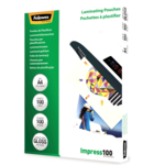 A4 Glossy 100 Micron Laminating Pouch - 100 pack