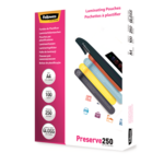 A4 Glossy 250 Micron Laminating Pouch - 100 pack