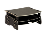 Soporte de Monitor Earth Series™ Negro__EarthMonitorRiserGry_80139_RH.png
