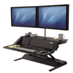 Lotus™ DX Sit-Stand Workstation  - Black