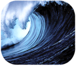 Alfombrilla para Ratón Rectangular Rígida Olas__Wave_MouseMat_58713_F.png