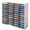 Literature Organizer - 48 Compartment, Letter, Dove Gray__25081.png