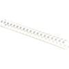 Plastic Combs - Oval Back, 1-1/4", 230 sheets, White, 50 pk__52396.png