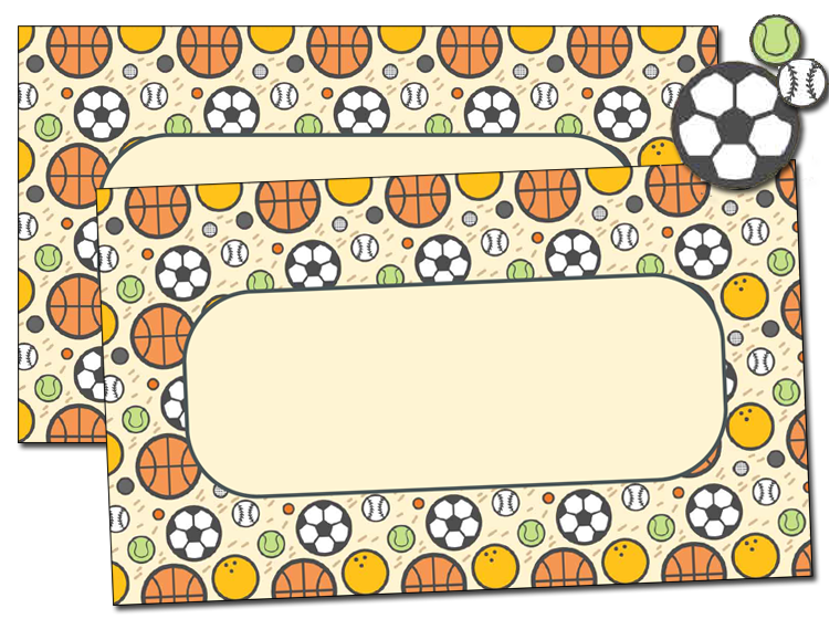 Printable - Locker Tags For Boys - Fellowes®