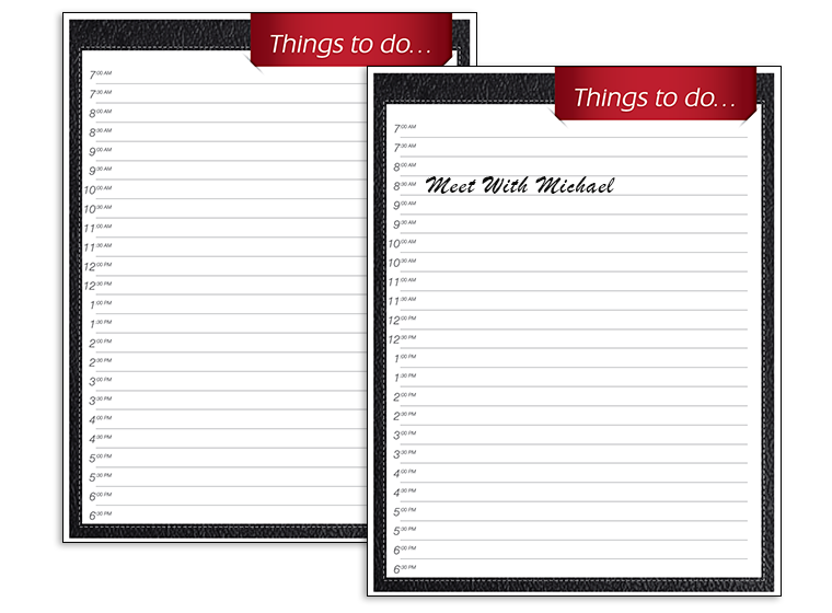 Printable Things To Do List Fellowes