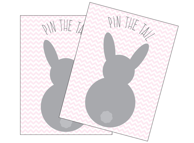 printables-easter-bunny-game-fellowes for Free Printable Pin The Tail Games Printables - Easter Bunny Game - Fellowes® for Free Printable Pin The Tail Games
