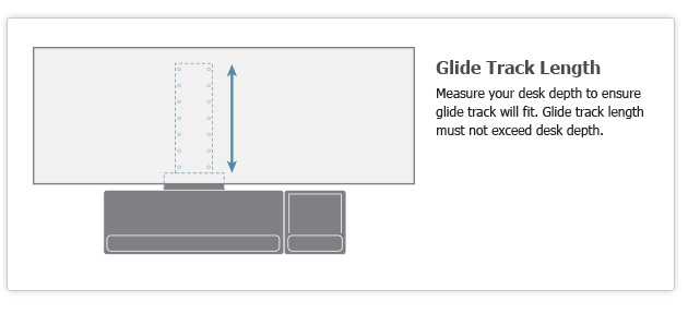 Keyboard Manager Glide Track Length