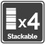 Stackable x4