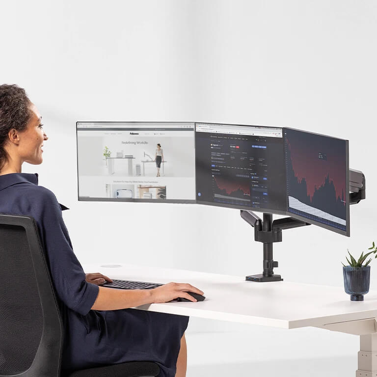 Triple Monitor Arms