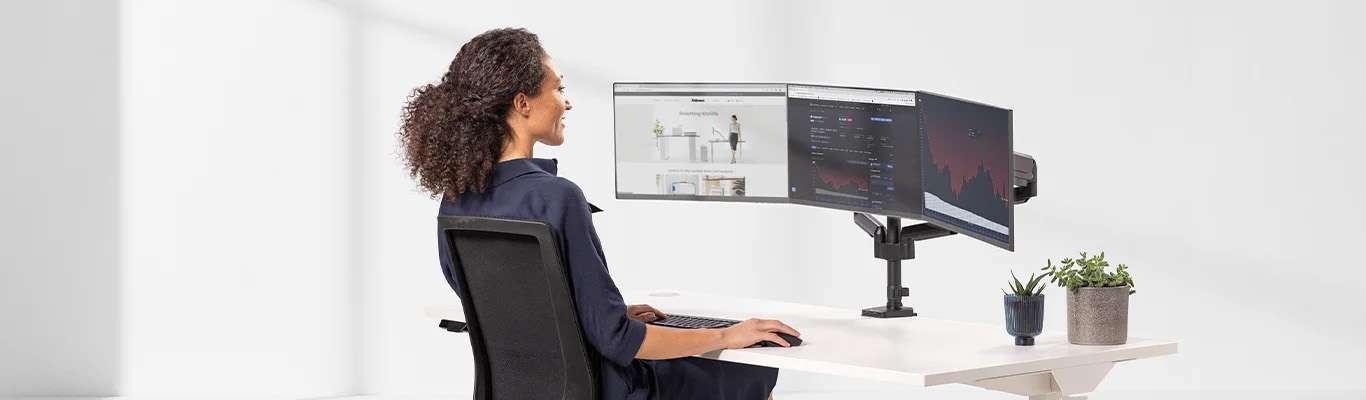 Triple Monitor Arms