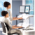 Plate-forme de travail Assis-debout Lotus™ - Blanc__00099_lotus_lifestyle_white_ghost.png
