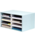 Schreibtisch Organizer, grün/weiß, 1er Pack