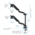 Platinum Series vertikaler Doppelarm