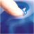 Repose-poignets clavier Gel Crystal™ Bleu