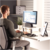 Support moniteur Premium Plus Gris clair