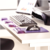Health-V™ Crystal Tastatur-Handgelenkauflage, violett
